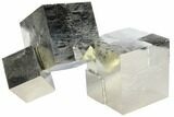 Natural Pyrite Cube Cluster From Spain #97898-1